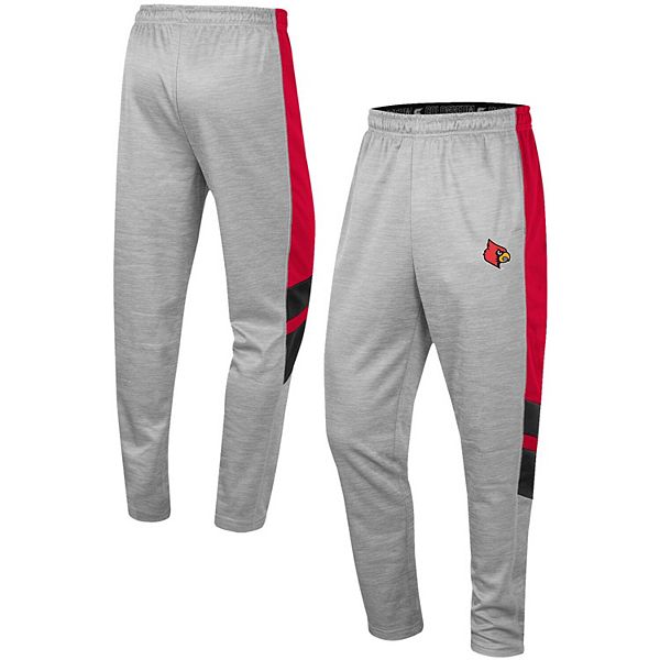 Women's Colosseum Red/Heathered Gray Louisville Cardinals There