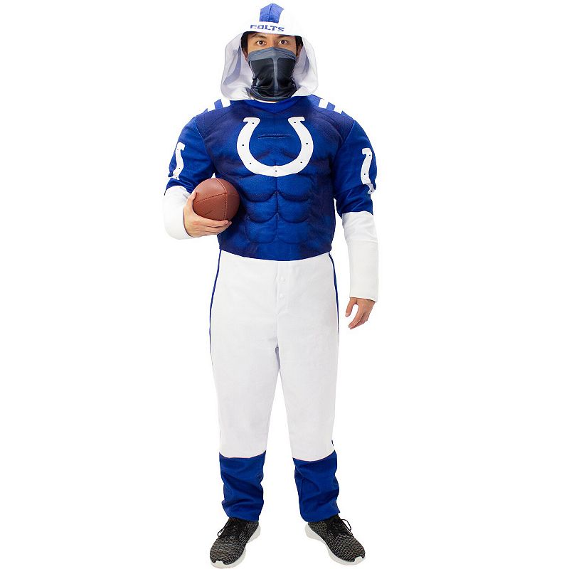 Mens Royal Indianapolis Colts Game Day Costume, Size: XS, CLT Blue
