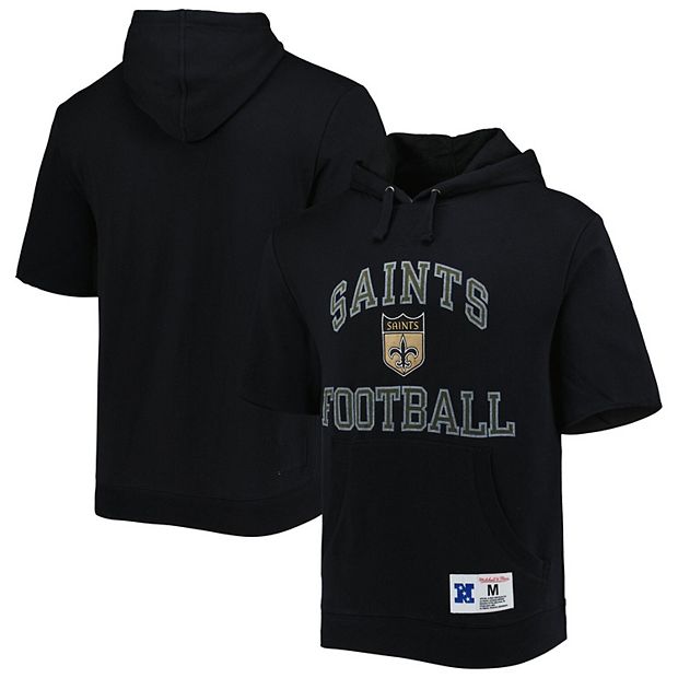 Men's New Orleans Saints Charcoal Big & Tall Logo Pullover Hoodie