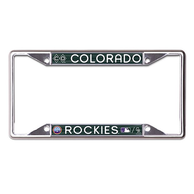WinCraft Colorado Rockies City Connect License Plate Frame