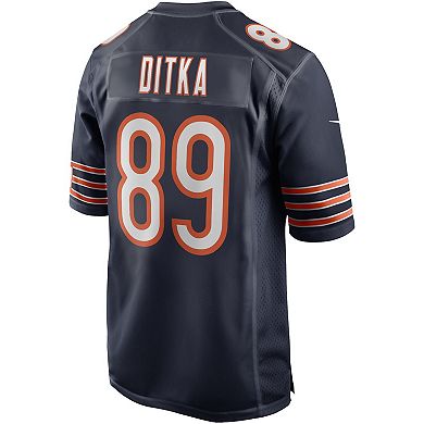 Men's Nike Mike Ditka Navy Chicago Bears Game Retired Player Jersey