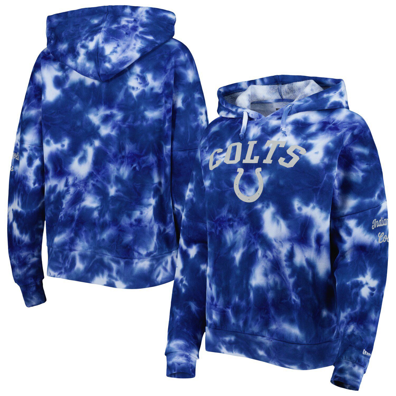 Men's NFL x Staple Blue Indianapolis Colts Split Logo Pullover Hoodie