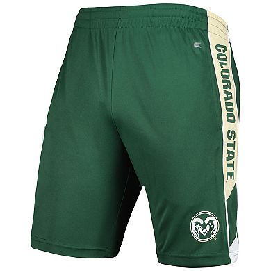 Men's Colosseum Green Colorado State Rams Pool Time Shorts