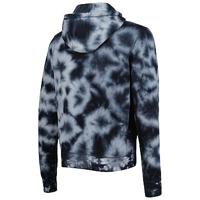 Men's New Era Black Las Vegas Raiders Team Tie-Dye Pullover Hoodie