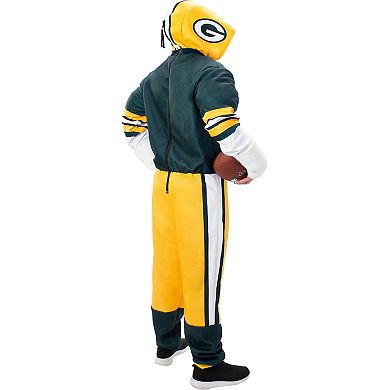 Men's Green Green Bay Packers Game Day Costume