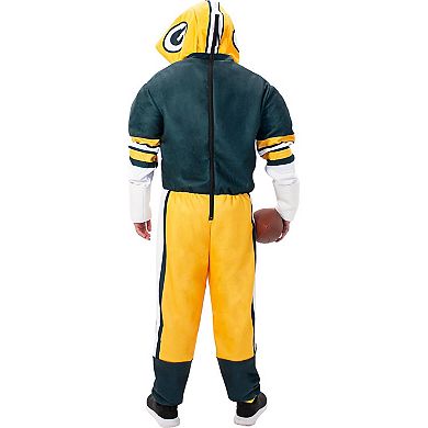 Men's Green Green Bay Packers Game Day Costume