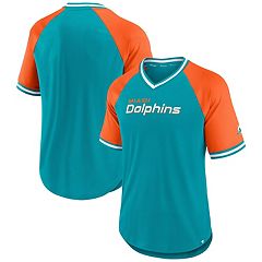 Men's Fanatics Branded Aqua/Orange Miami Dolphins Dueling Two-Pack Polo Set