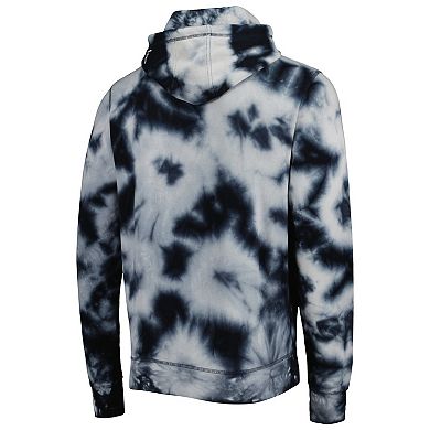 Men's New Era Black New Orleans Saints Team Tie-Dye Pullover Hoodie