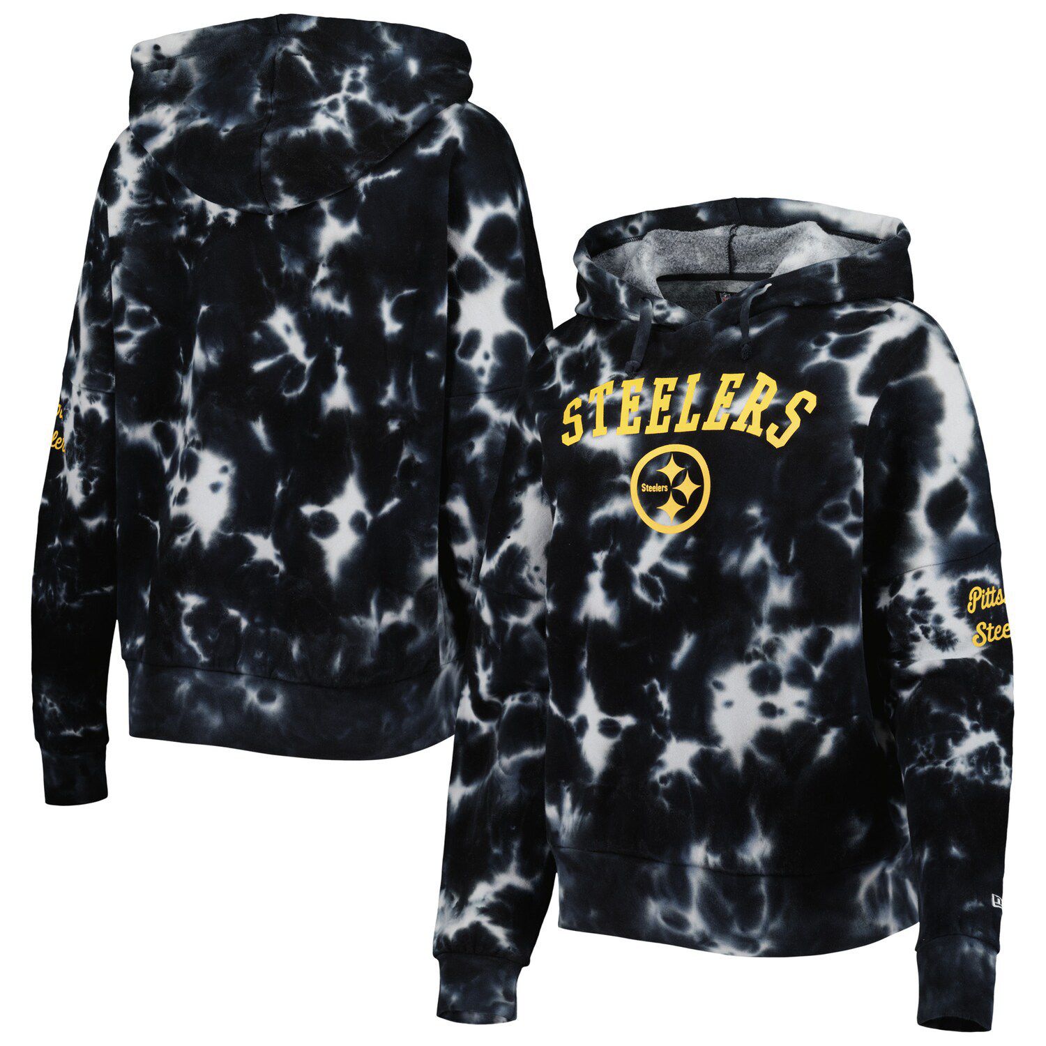 Pittsburgh Steelers New Era Women's Raglan Full-Zip Hoodie – Camo