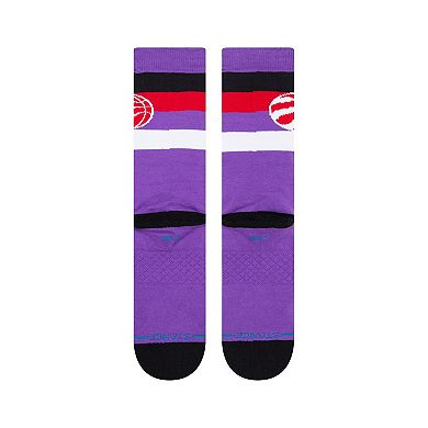 Stance Toronto Raptors Stripe Crew Socks