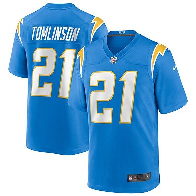 Men's Nike LaDainian Tomlinson Powder Blue Los Angeles Chargers Game Retired Player Jersey