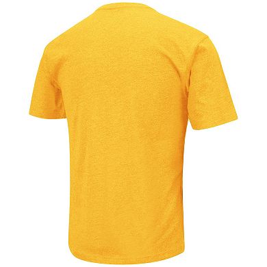 Men's Colosseum Gold West Virginia Mountaineers 2022 Fan T-Shirt