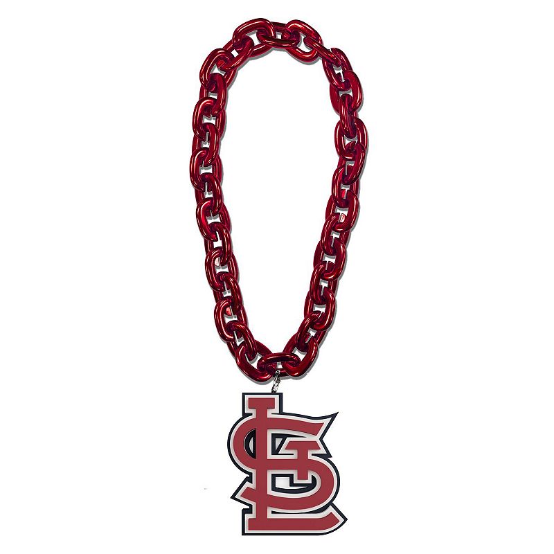 Red St. Louis Cardinals Team Logo Fan Chain, Adult Unisex