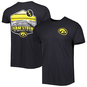 Men's Black Iowa Hawkeyes Hyperlocal T-Shirt