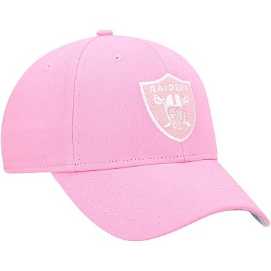 Girls Youth '47 Pink Las Vegas Raiders Rose MVP Adjustable Hat