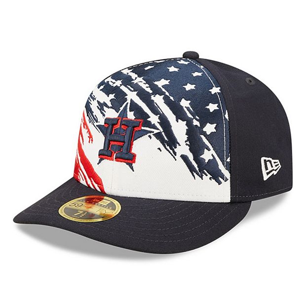 Houston Astros New Era 4th of July On-Field Low Profile 59FIFTY