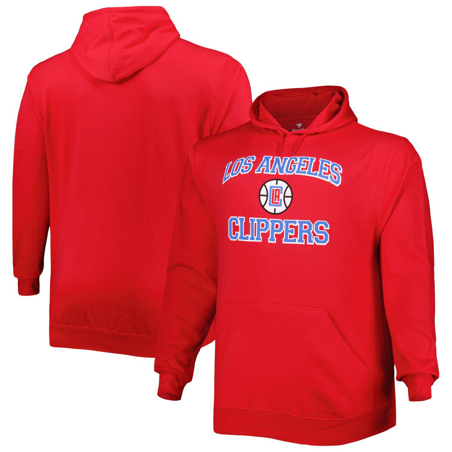 Men's Fanatics Branded Red St. Louis Cardinals Heart & Soul Pullover Hoodie