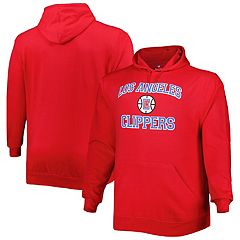 Youth LA Clippers Nike Royal Spotlight Performance Pullover Hoodie