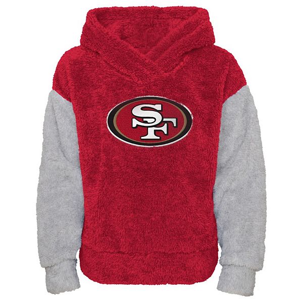 Girls Youth Scarlet/Gray San Francisco 49ers Game Time Teddy
