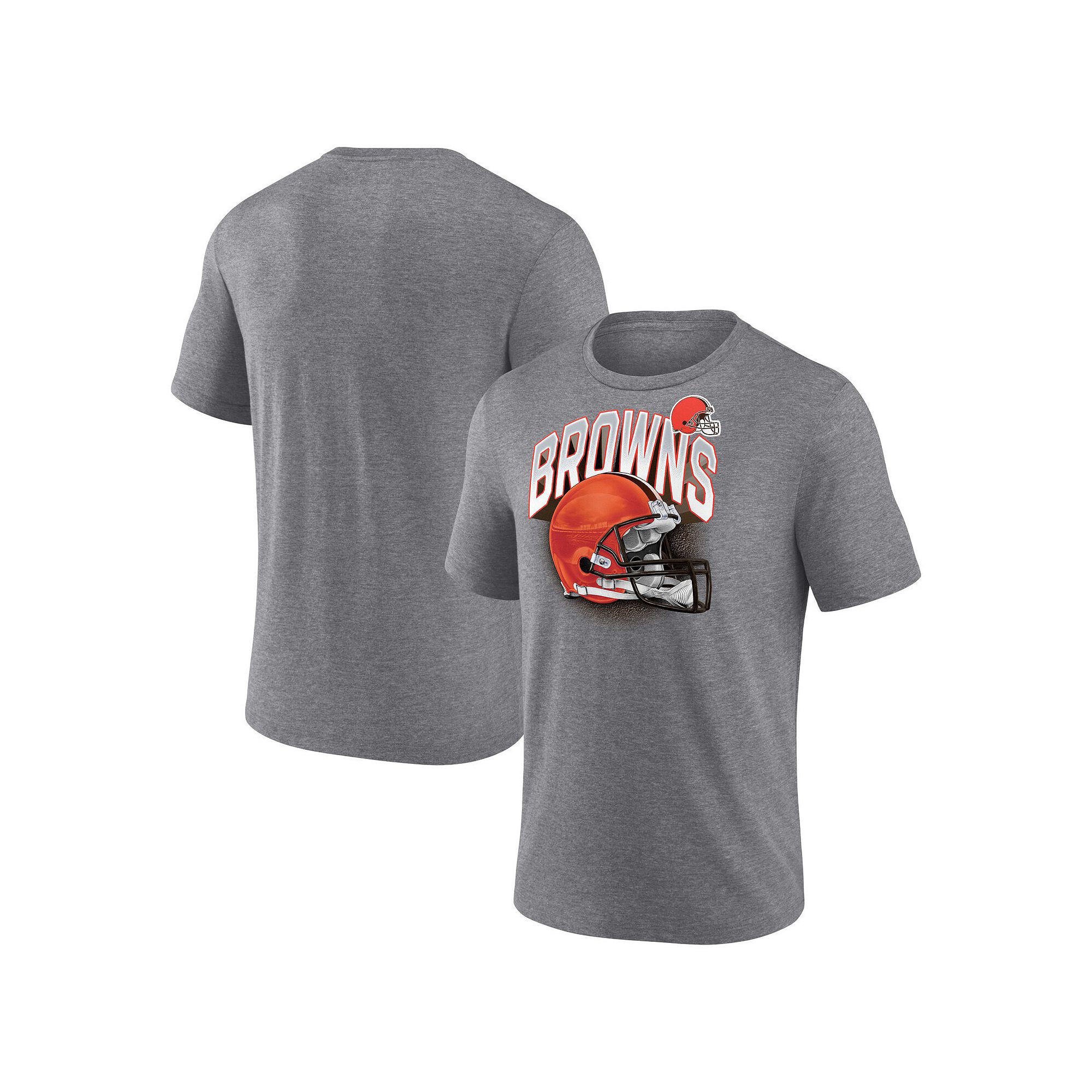 Mens Fanatics Branded Heathered Gray Cleveland Browns End Around Tri-Blend