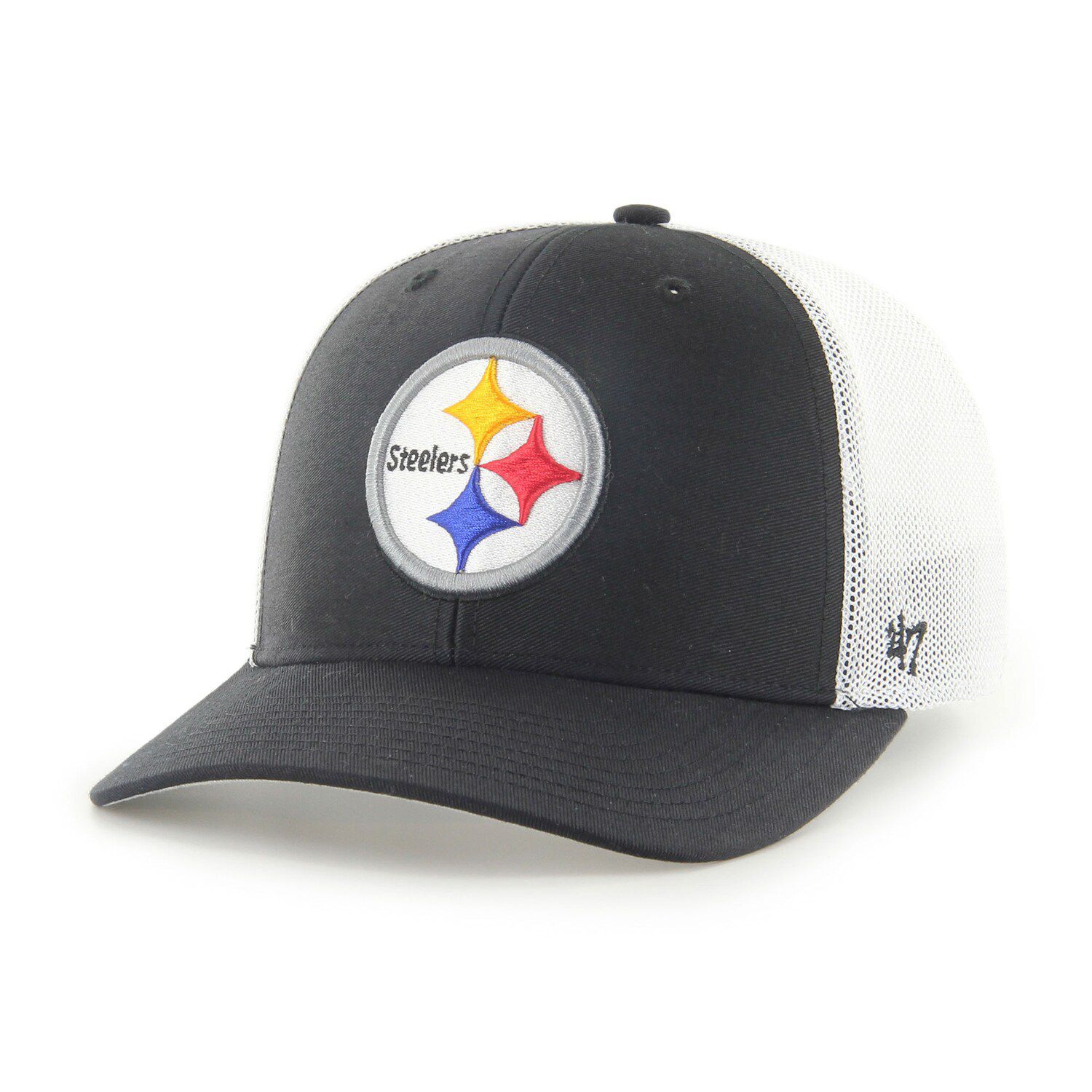 Pittsburgh Steelers New Era 2023 NFL Draft 39THIRTY Flex Hat - Stone/Black