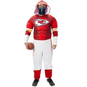Men's Red Kansas City Chiefs Game Day Costume