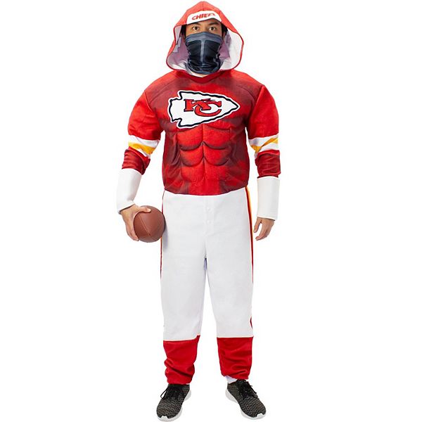 Men's Red Kansas City Chiefs Game Day Costume