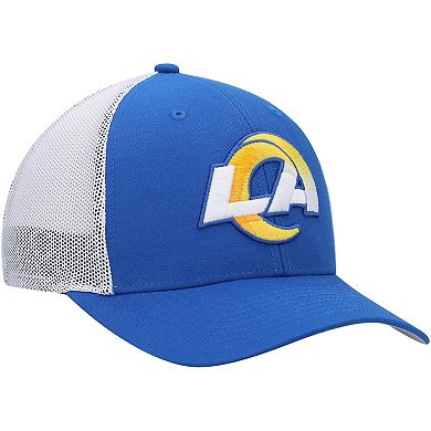 Men's '47 Royal/White Los Angeles Rams Trophy Trucker Flex Hat