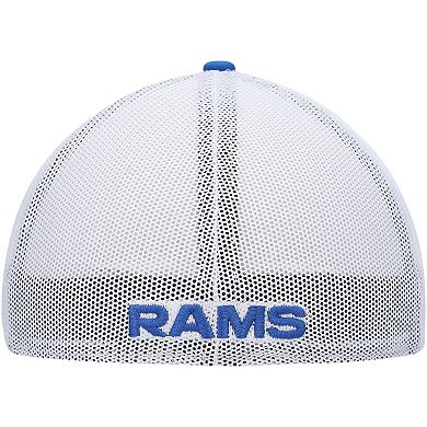 Men's '47 Royal/White Los Angeles Rams Trophy Trucker Flex Hat