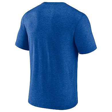 Men's Fanatics Branded Heathered Royal Los Angeles Rams Sporting Chance T-Shirt