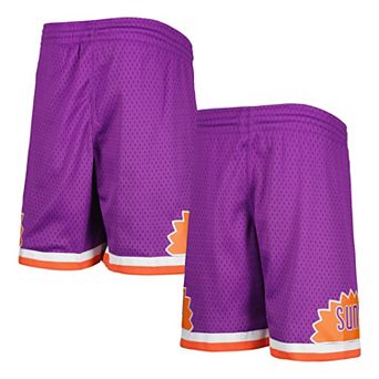 Youth Mitchell & Ness Purple Phoenix Suns 1999-00 Hardwood Classics Swingman Shorts