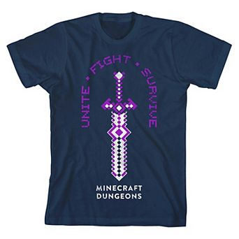 Boys 8-20 Minecraft Dungeons Sword Graphic Tee