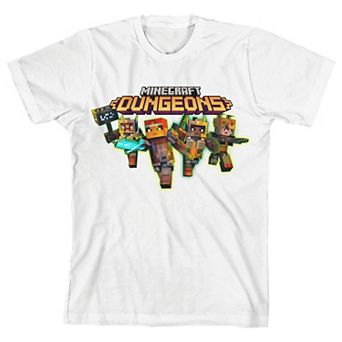 Boys 8-20 Minecraft Dungeons Charging Graphic Tee