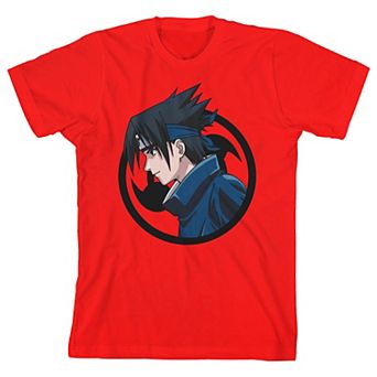 Boys 8-20 Naruto Classic Sasuke Circle Graphic Tee