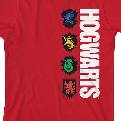 Boys 8-20 Harry Potter Hogwarts Houses Graphic Tee