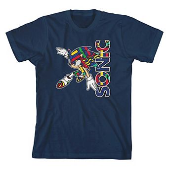 Boys 8-20 Sonic Pop Colors Graphic Tee