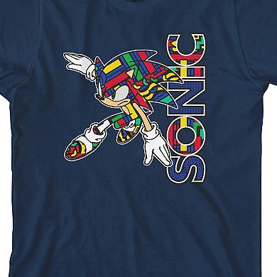 Boys 8-20 Sonic Pop Colors Graphic Tee