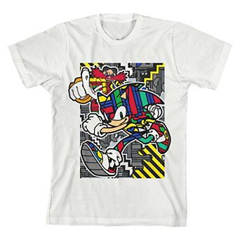 Boys 8-20 Sonic The Hedgehog Graphic Tee