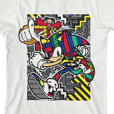 Boys 8-20 Sonic The Hedgehog Graphic Tee