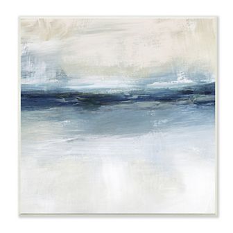 Stupell Home Decor Nautical Gloomy Sea Horizon Line Wall Art