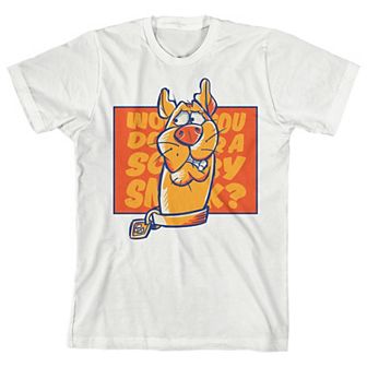 Boys 8-20 Scooby Doo Would You Do It Scared Scooby Graphic Tee