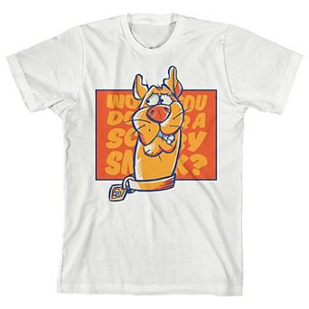 Boys 8-20 Scooby Doo Would You Do It Scared Scooby Graphic Tee