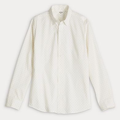 Men's Sonoma Goods For Life® Long Sleeve Performance Button-Down Shirt