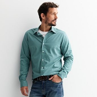 Men's Sonoma Goods For Life® Long Sleeve Performance Button-Down Shirt