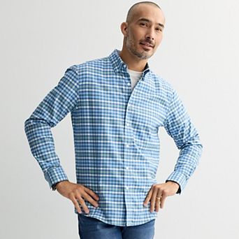 Men's Sonoma Goods For Life® Long Sleeve Performance Button-Down Shirt