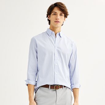 Men's Sonoma Goods For Life® Long Sleeve Performance Button-Down Shirt