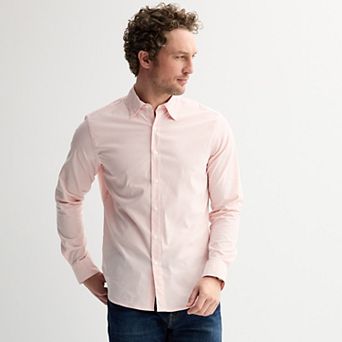 Men's Sonoma Goods For Life® Long Sleeve Performance Button-Down Shirt