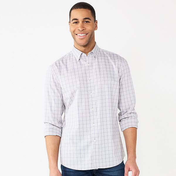 Men's Sonoma Goods For Life® Performance ButtonDown Shirt