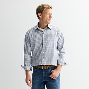 Men's Sonoma Goods For Life® Long Sleeve Performance Button-Down Shirt