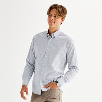 Men's Sonoma Goods For Life® Long Sleeve Performance Button-Down Shirt